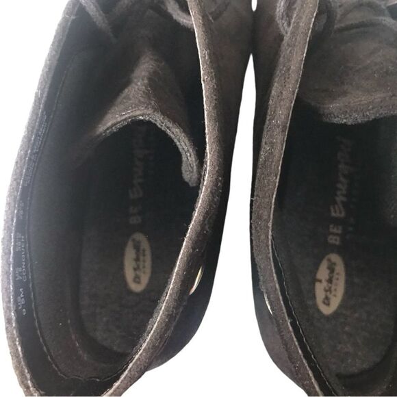 Dr. School’s Conquer Black Suede Wedge Booties - Picture 10 of 10